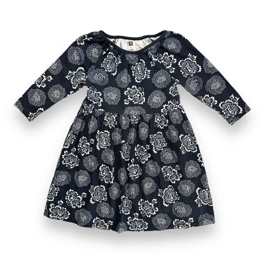 Tea Collection | Long Sleeve Skirted Dress (8)